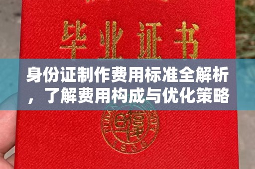 永登身份证制作费用标准全解析，了解费用构成与优化策略