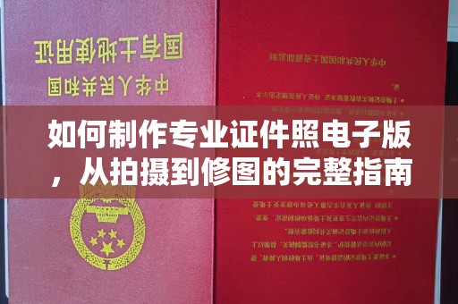 永登如何制作专业证件照电子版，从拍摄到修图的完整指南
